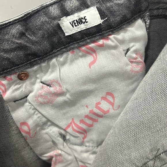 Juicy Couture Gray intake fade wash Straight Leg Jeans plus size 16 w women’s - Picture 9 of 10